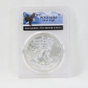 2017 American Silver Eagle PCGS MS69