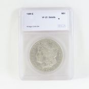 1904 S Morgan Silver Dollar SEGS VF25