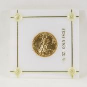 1987 1/2ozt American Gold Eagle