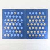 48 Mercury Silver Dimes in book, 1917-1945