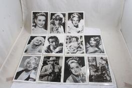 11 Signed Hollywood Star Photos- Marilyn Monroe