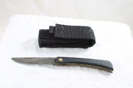 Case XX Folding Knife #2138 w/Sheath