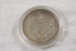 1870 Morgan Silver Dollar