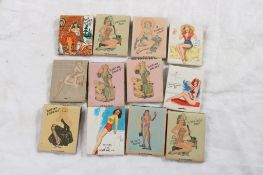 12 Risque Pinup Matchbooks