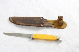 Queen Cutlery Trout F/B Knife with Sheath