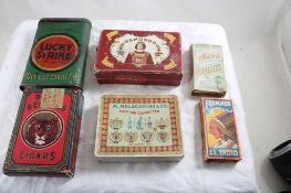 Antique Advertising Tobacco Tin and Boxes