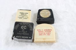 4 Advertising Tape Measures