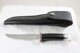 Buck #105 Fixed Blade Knife with Sheath