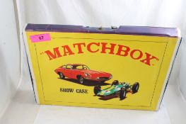 1966 Ideal Toy Matchbox Show Case & Cars
