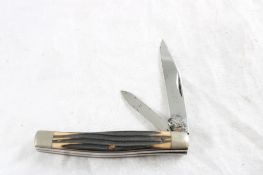 Queen Steel #2 Pocket Knife 2 Blade