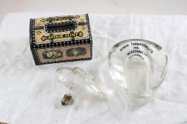 Airship Blimp Christmas Bulb, Bedpan Ashtray, Bank