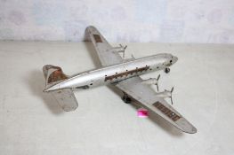 1950's Marx Pan American World DC-4 Plane