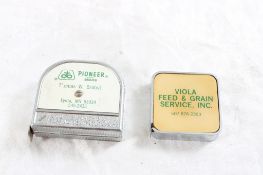 2 Advertising Tape Measures Viola Eyota Minnesota