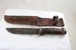 WW2 Cattaraugus #2250 Fixed Blade Military Knife