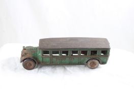 Arcade #110 Cast Iron Safety Coach Bus 1920's
