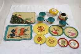 Ohio Art Fern Bisel Peat Children's Tea Sets