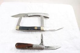 3 Pocket Knives