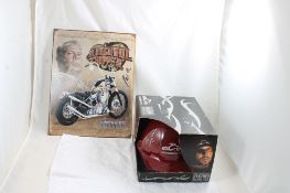 Orange County Choppers Signed Hard Hat & Sign