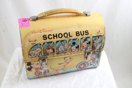 Disney School Bus Lunch Box 1960's