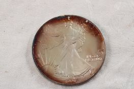 1991 Lady Liberty Silver Eagle