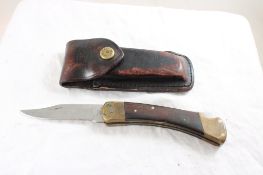 Buck Folding Lock Blade #110 Knife