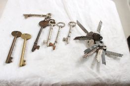 Antique Skeleton & Flat Skeleton Keys