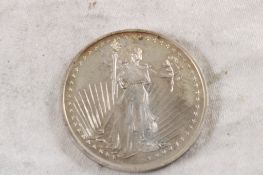 Indiana One Ounce .999 Fine Silver Round