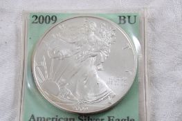 2009 Silver Eagle 1 Troy Oz .999 Pure Silver