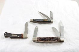 3 Pocket Knives