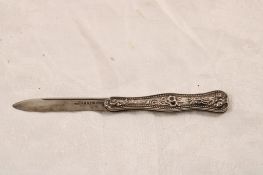 Antique Coin Silver Gentleman's Pocket Knife