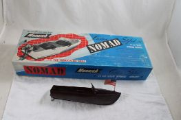 Monarch Nomad Runabout Model, Rubber Band Boat