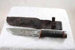 WW2 Cattaraugus #2250 Fixed Blade Knife