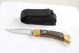 Buck Automatic Folding Lock Blade Knife #110