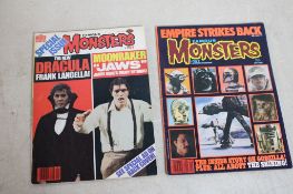 2 Warren Magazines Incredible Famous Monsters
