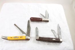 3 Imperial Pocket Knives Made in Ireland