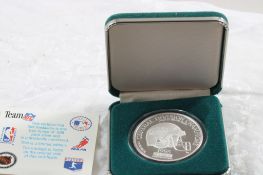 1995 Silver Round 1 Troy Oz. .999 Pure Silver