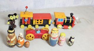 Fisher Price, Disney, Tomy Toys, Nesting Dolls