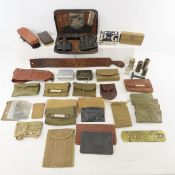 WWII US Military Toiletries, sewing kits, razors