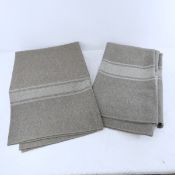 2 Vintage Italian Military Wool Blankets