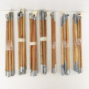 WWII US Mountain Tent Poles 33 pieces