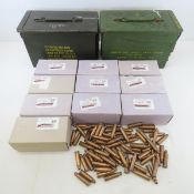 640 Blank 7.62x54R Mosin-Nagant Rounds in Cans
