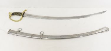 M1840 Style Light Artillery Saber and Scabbard