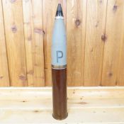 Inert WWII 105mm M84B1 Howitzer Propaganda Round