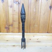 Inert US Army WWII M7A1 Practice Rocket