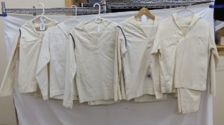 WWII Era US Navy Service Dress Whites, Seaman