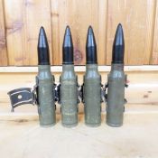 4 US Military 30MM A10 Warthog Linked Dummy Rounds