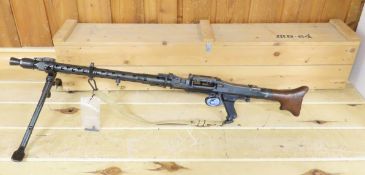 DISPLAY WWII German MG-34 8x57mm Machine Gun
