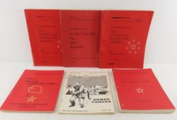 1950's - 60's US Russian & Chinese Handbooks