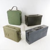 WWII Era German, Finnish & US Army Ammo Cans