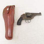 Iver Johnson Safety Auto Hammerless 38S&W Revolver